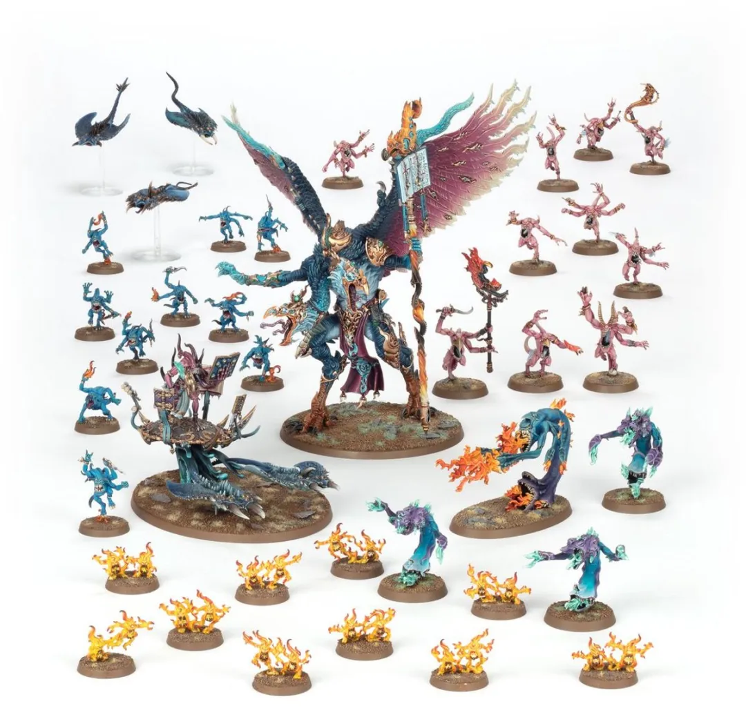 Games Workshop Disciples of Tzeentch Warpflame Cavalcade 83-110 - Grijs - afbeelding 6 van 6