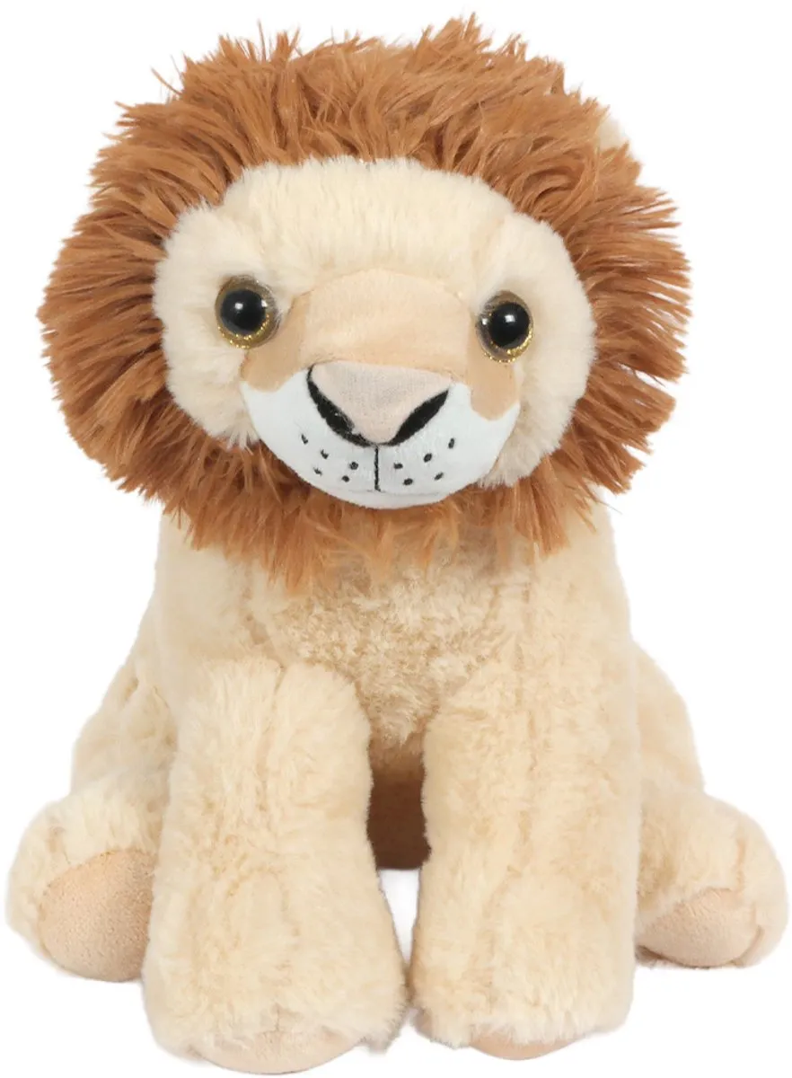 PIA Soft Toys Pluche Leeuw Knuffel 28cm - Beige/Oranjebruin