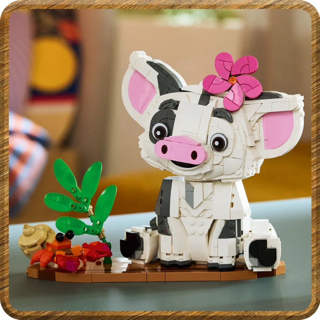 LEGO Disney Vaiana Pua 43292 Bouwset - 885 Stukken - Multicolor - afbeelding 6 van 6