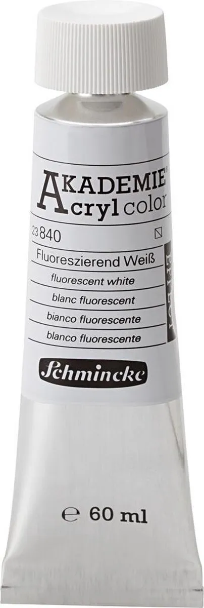 Schmincke AKADEMIE Acryl Fluorescent White 60ml