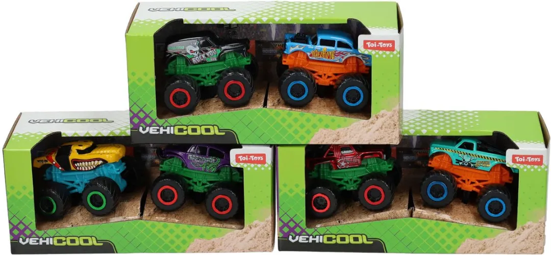 Vehicool Monster Trucks Big Foot 23531Z - Multi kleuren