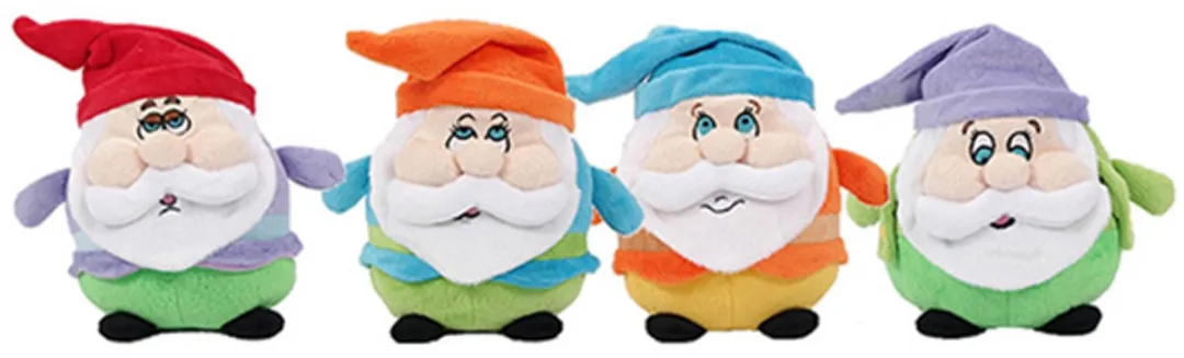 PIA Soft Toys Pluche Dwergknuffels Set