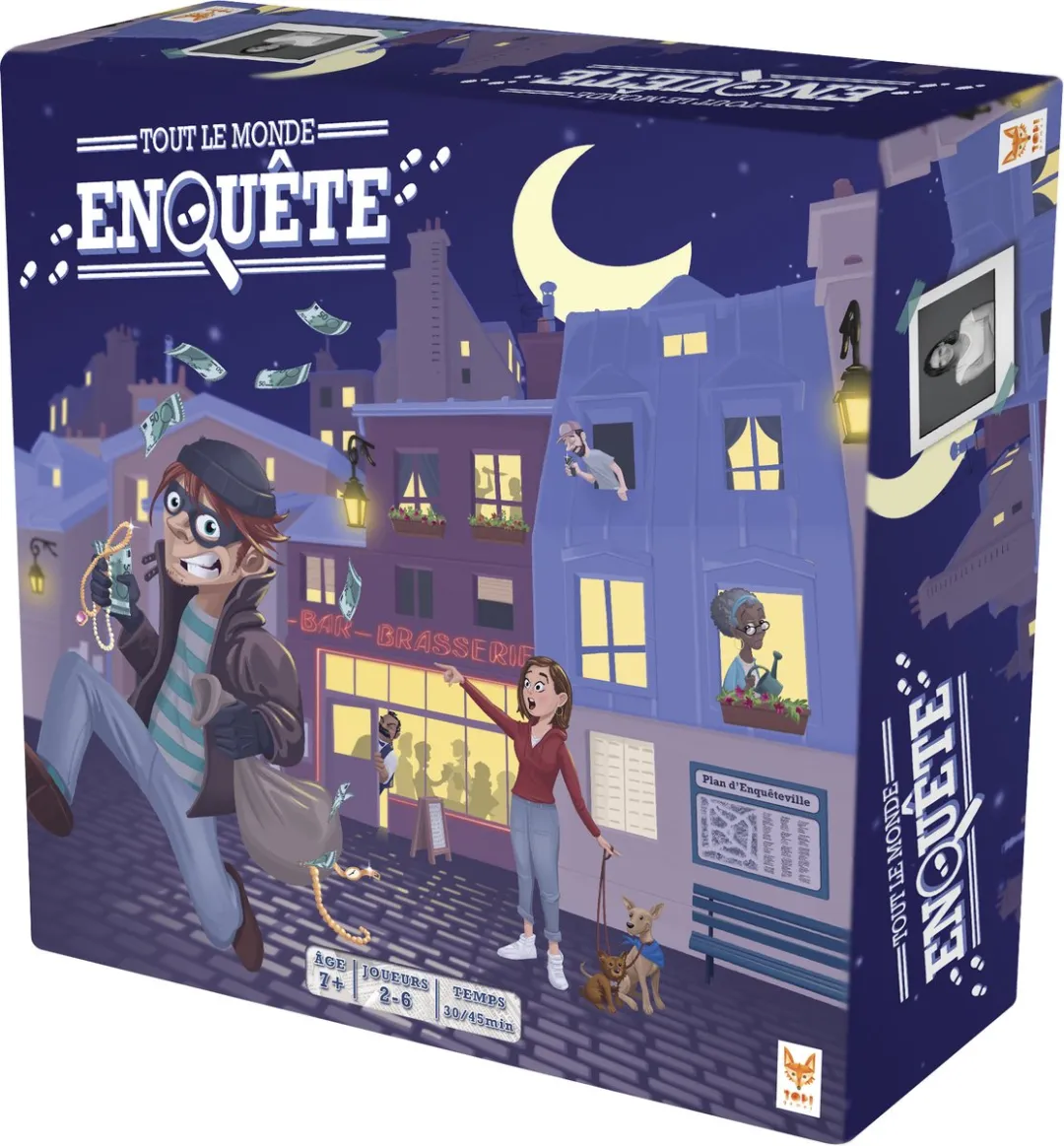 Topi Games Détective Enquête Bordspel