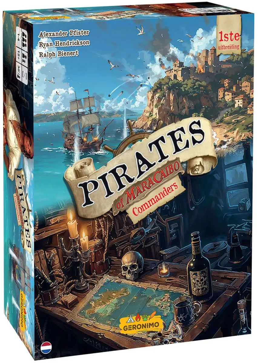 Geronimo Games Pirates of Maracaibo Uitbreiding Commanders 03176