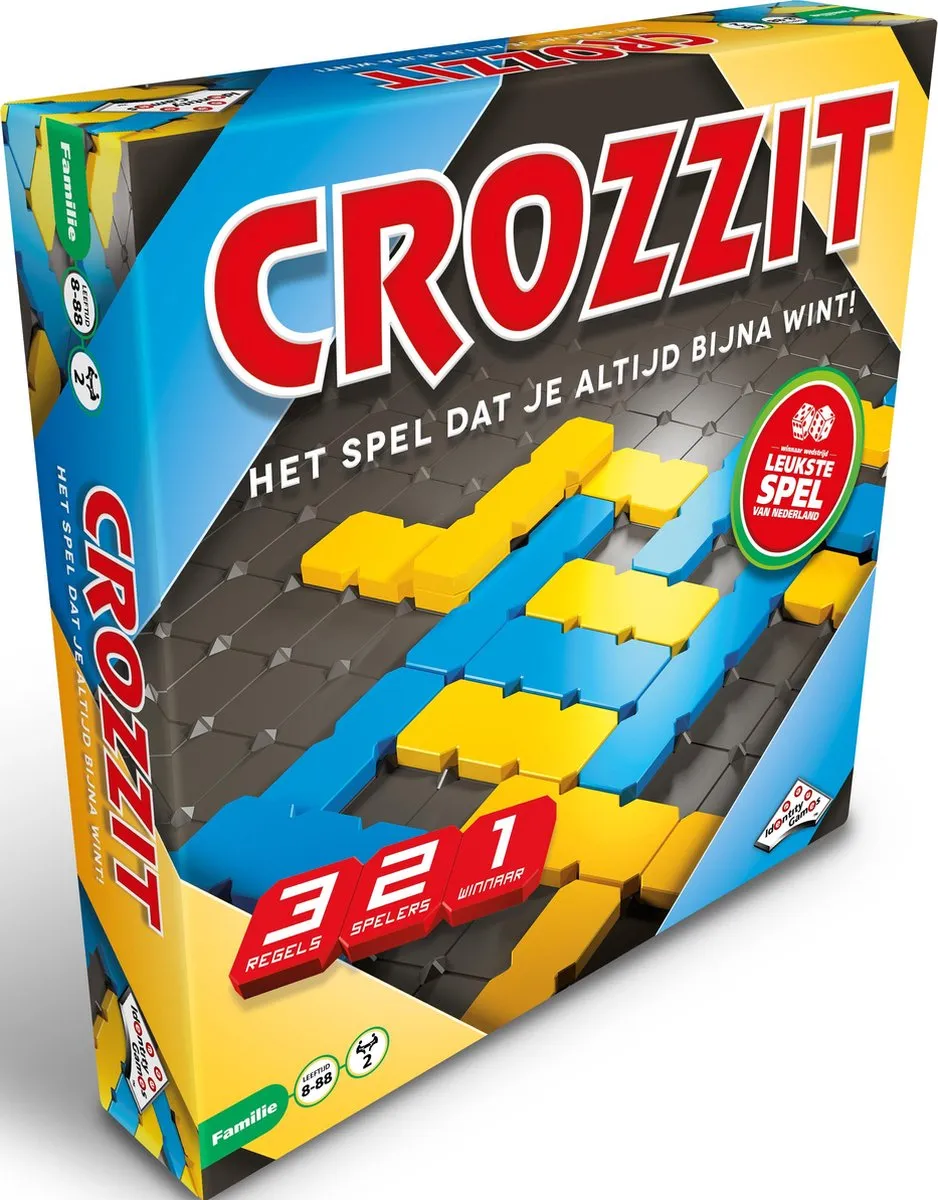 Identity Games Crozzit - 2 Spelers Bordspel
