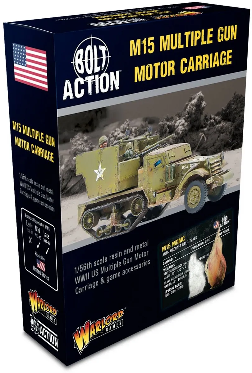 Warlord Games M15 Multiple Gun Motor Carriage Bolt Action
