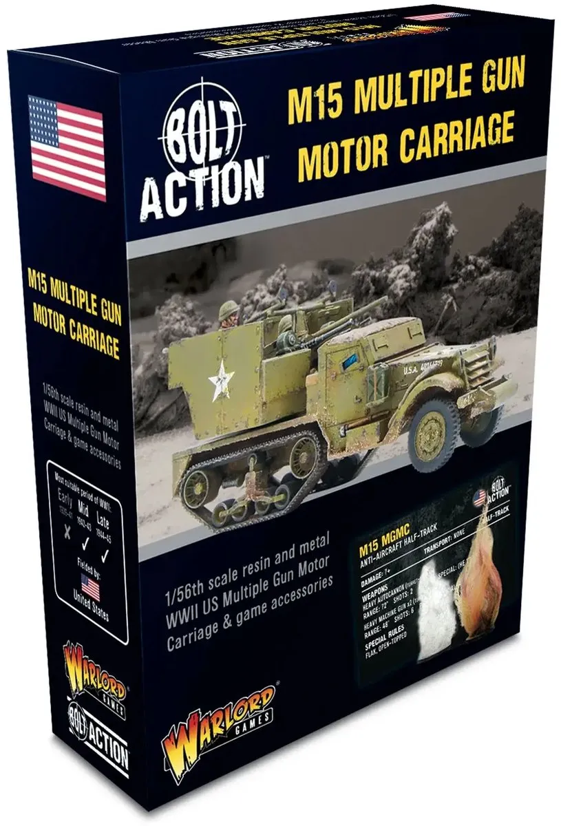 Warlord Games M15 Multiple Gun Motor Carriage Bolt Action