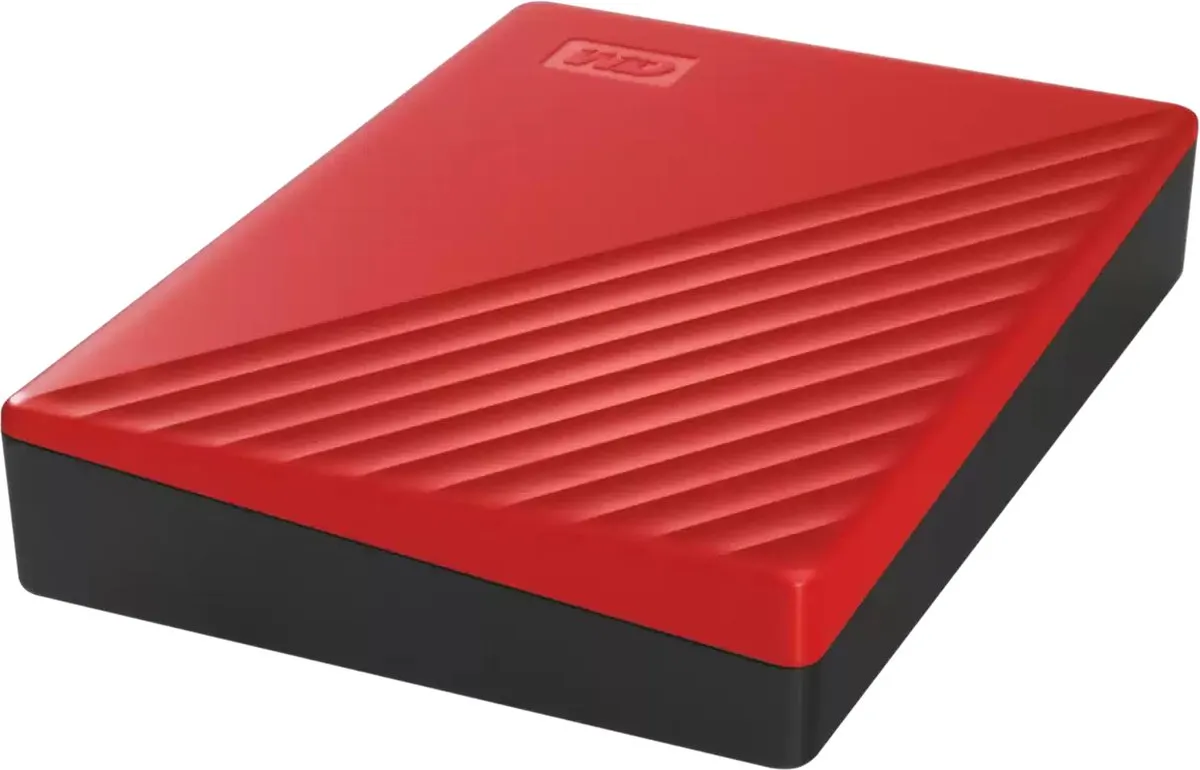 Western Digital My Passport WDBR9S0060BRD-WESN Externe Harde Schijf 6TB - Rood