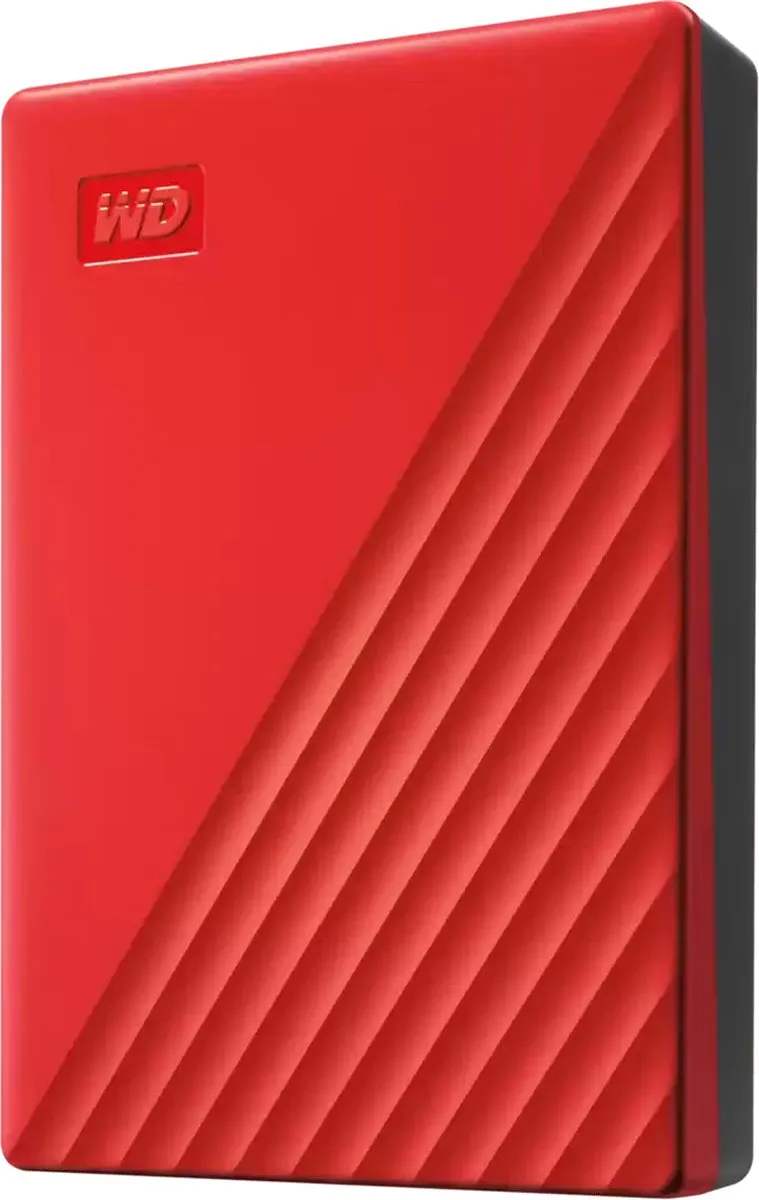 Western Digital My Passport WDBR9S0060BRD-WESN Externe Harde Schijf 6TB - Rood
