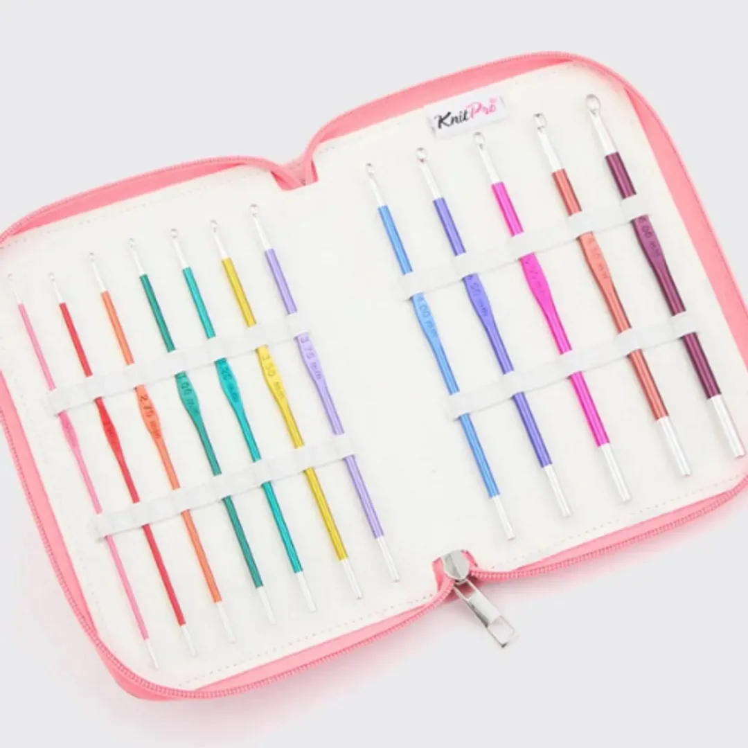 KnitPro Zing Haaknaaldenset 2.00mm-6.00mm - 15cm