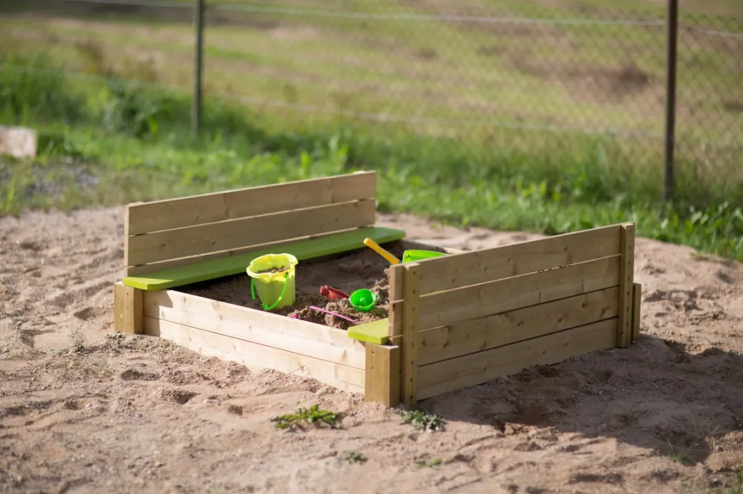 Wendi Toys Zandbak WTWE-105 - 120x120cm - Groen