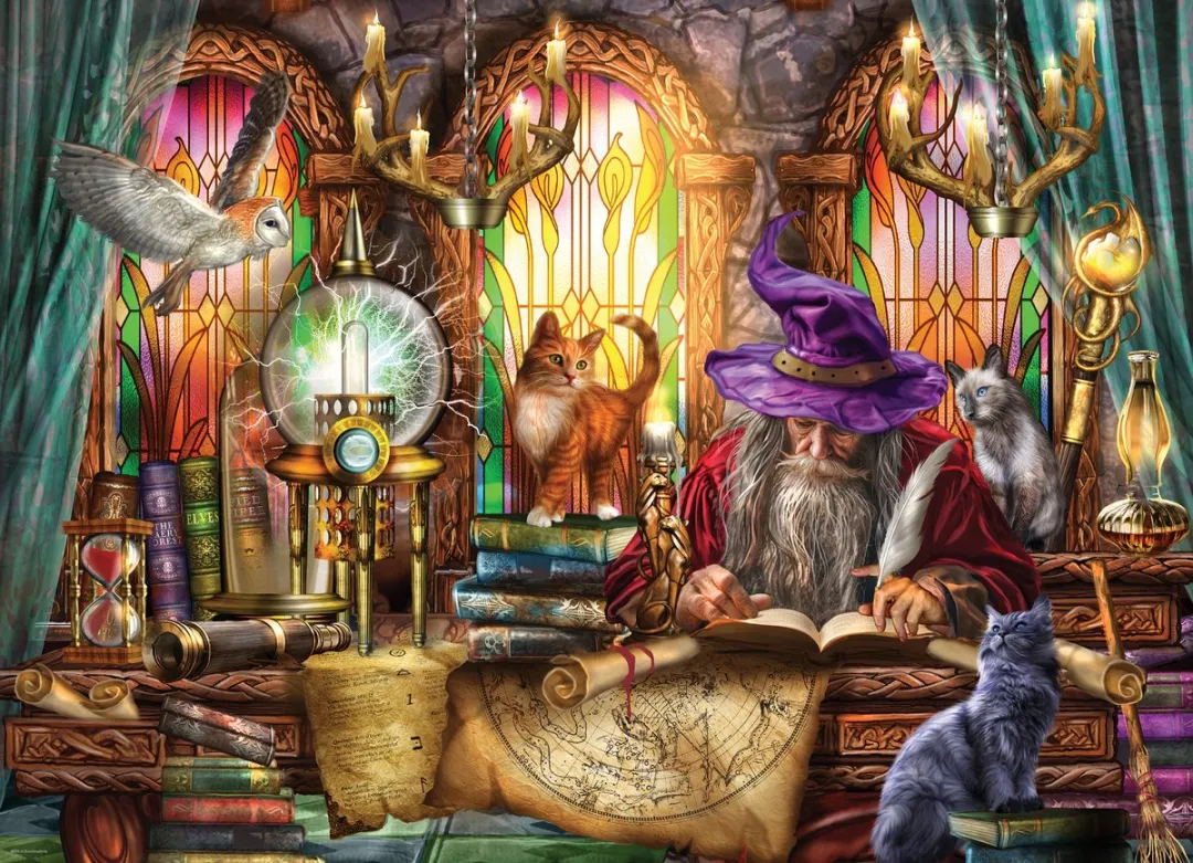 Eurographics Mystical Study Legpuzzel 1000 Stuks - Meerkleurig