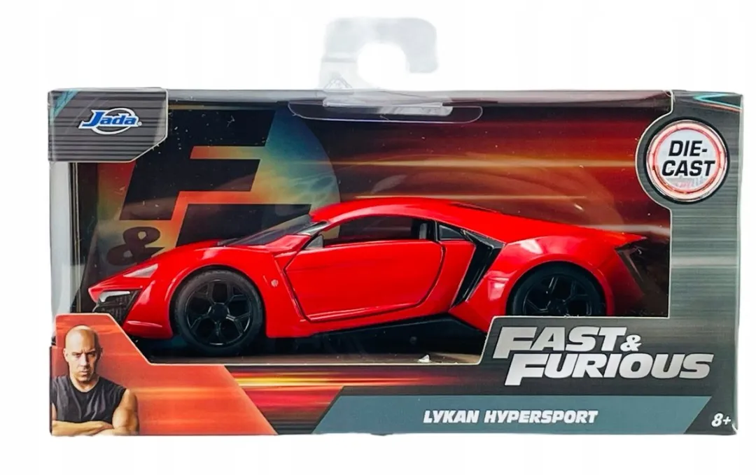 Jada Toys Fast & Furious Lykan Hypersport 1:32 - Rood - afbeelding 2 van 5