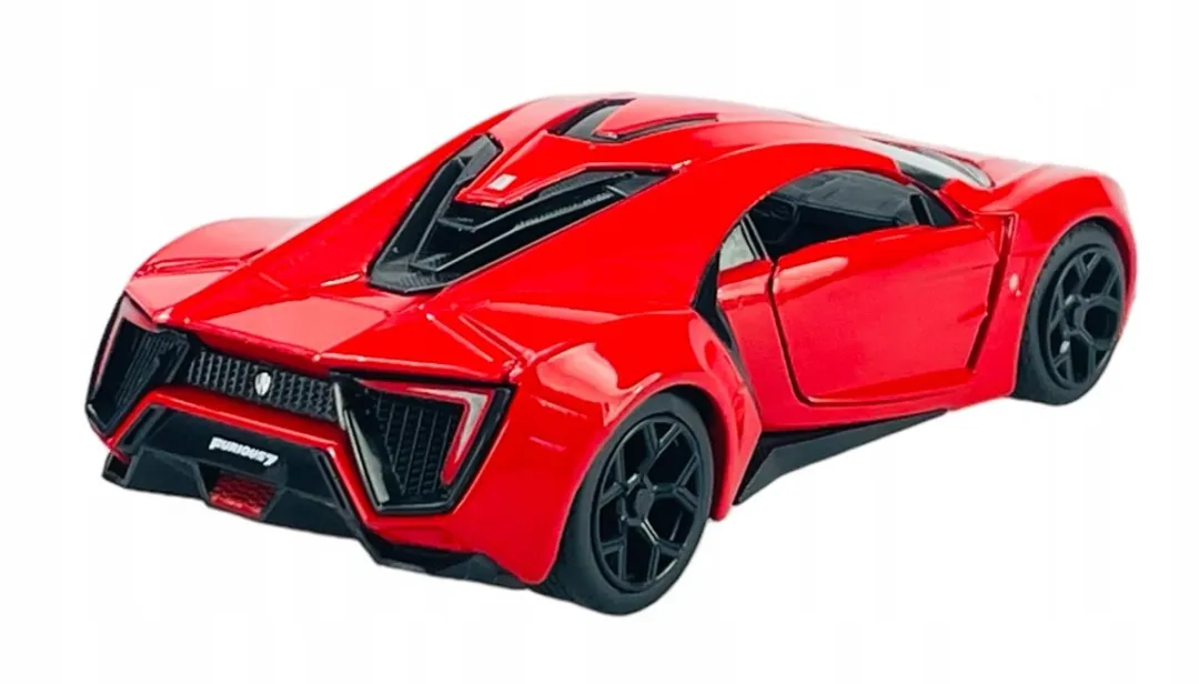 Jada Toys Fast & Furious Lykan Hypersport 1:32 - Rood - afbeelding 4 van 5
