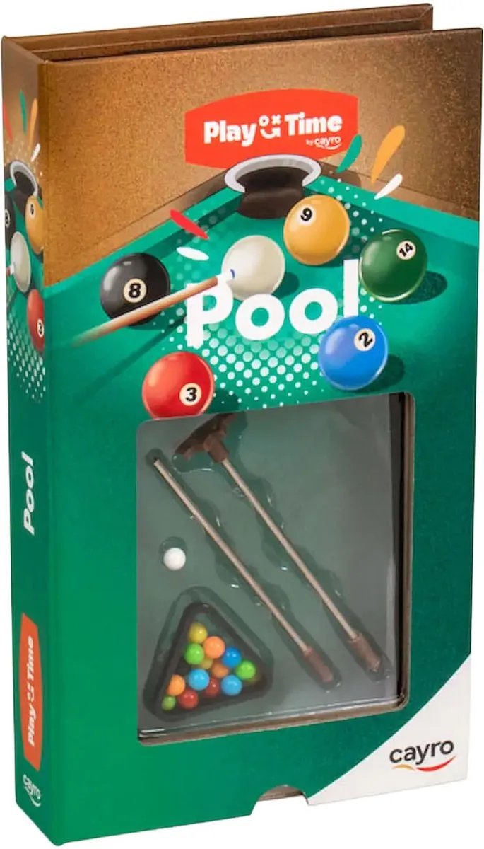 Geronimo Games Cayro Play Time Mini Pooltafel 03753