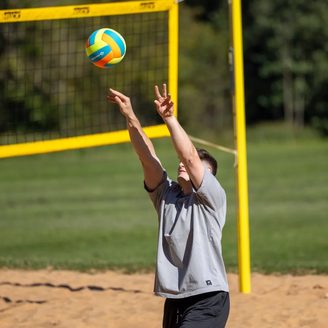 Schildkröt Beachvolleybal Tropisch Design Neopreen - Maat 5