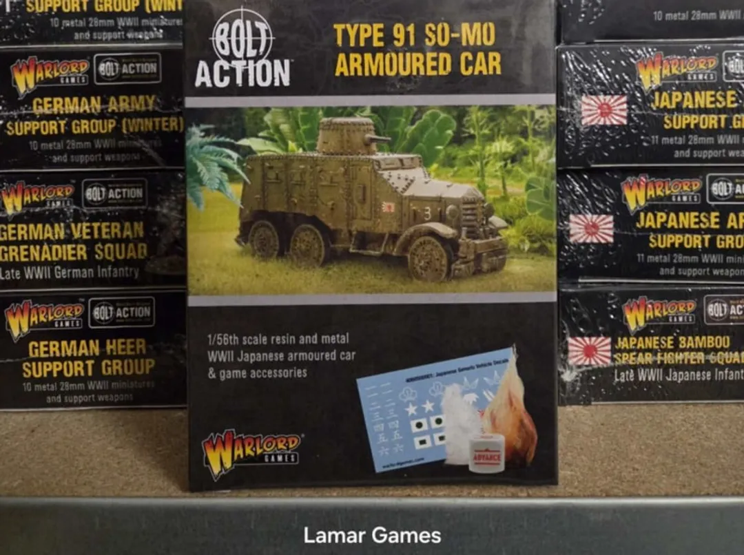 Warlord Games Type 91 S0-M0 Armoured Car