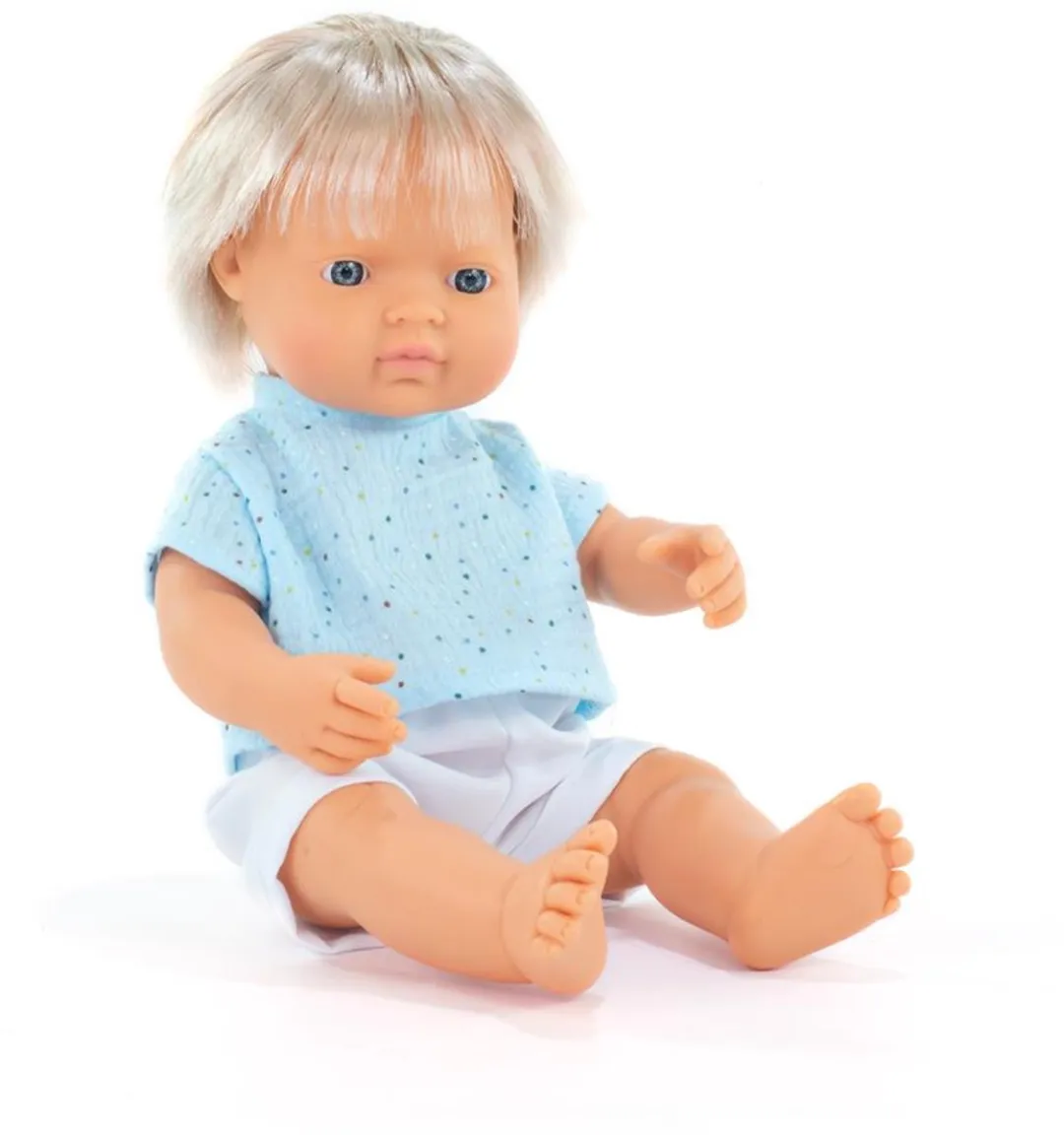 Miniland Pop Europese Jongen Blondharig 38cm 33201