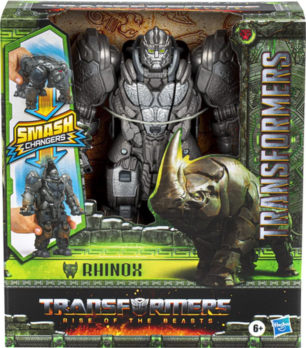 Transformers Rise of the Beasts Rhinox F46435X0 Actiefiguur - Rhinox