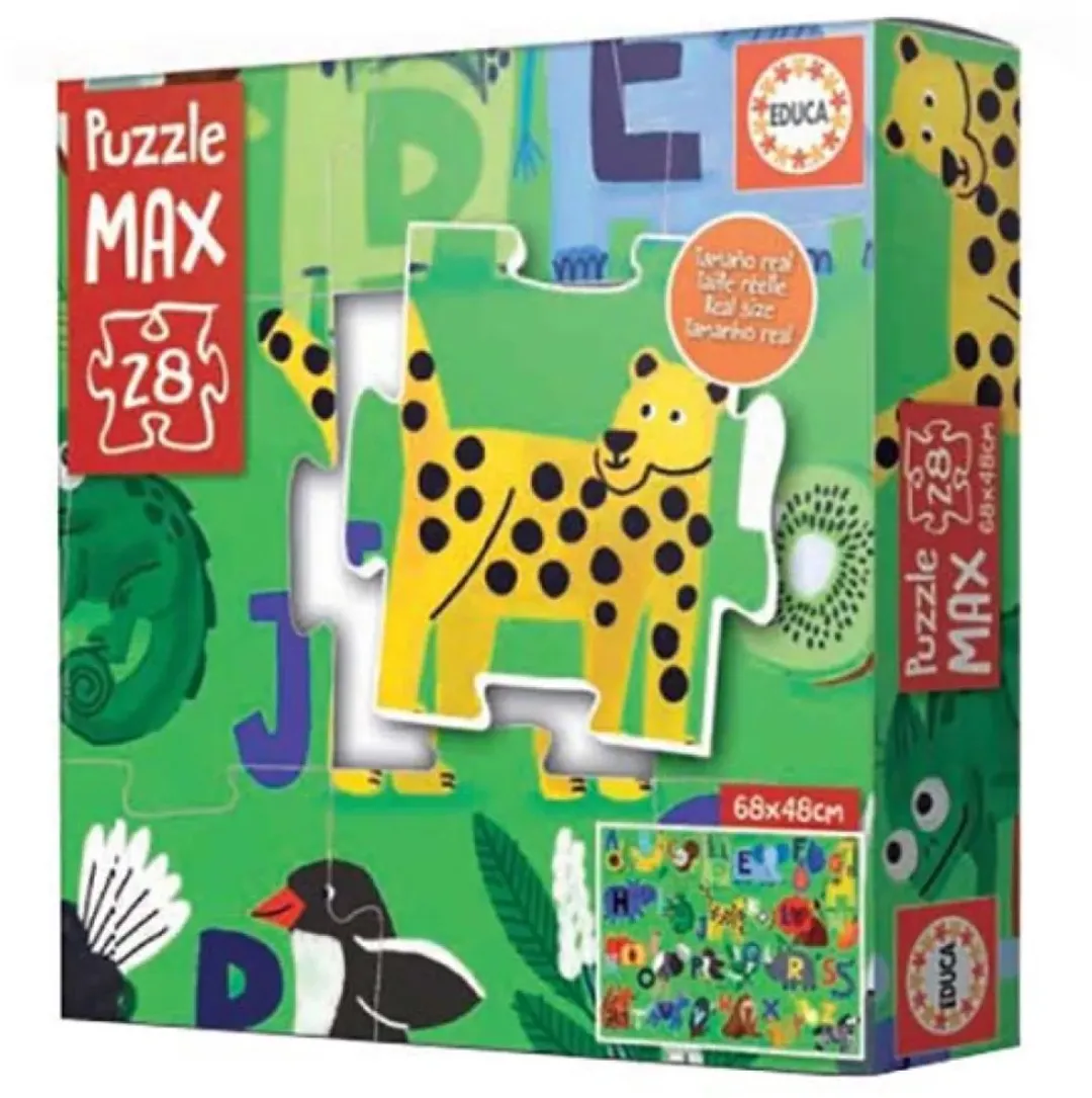 Educa Alphabet Nature Puzzel 28 Onderdelen