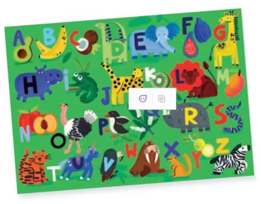 Educa Alphabet Nature Puzzel 28 Onderdelen