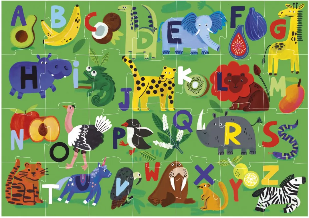 Educa Alphabet Nature Puzzel 28 Onderdelen