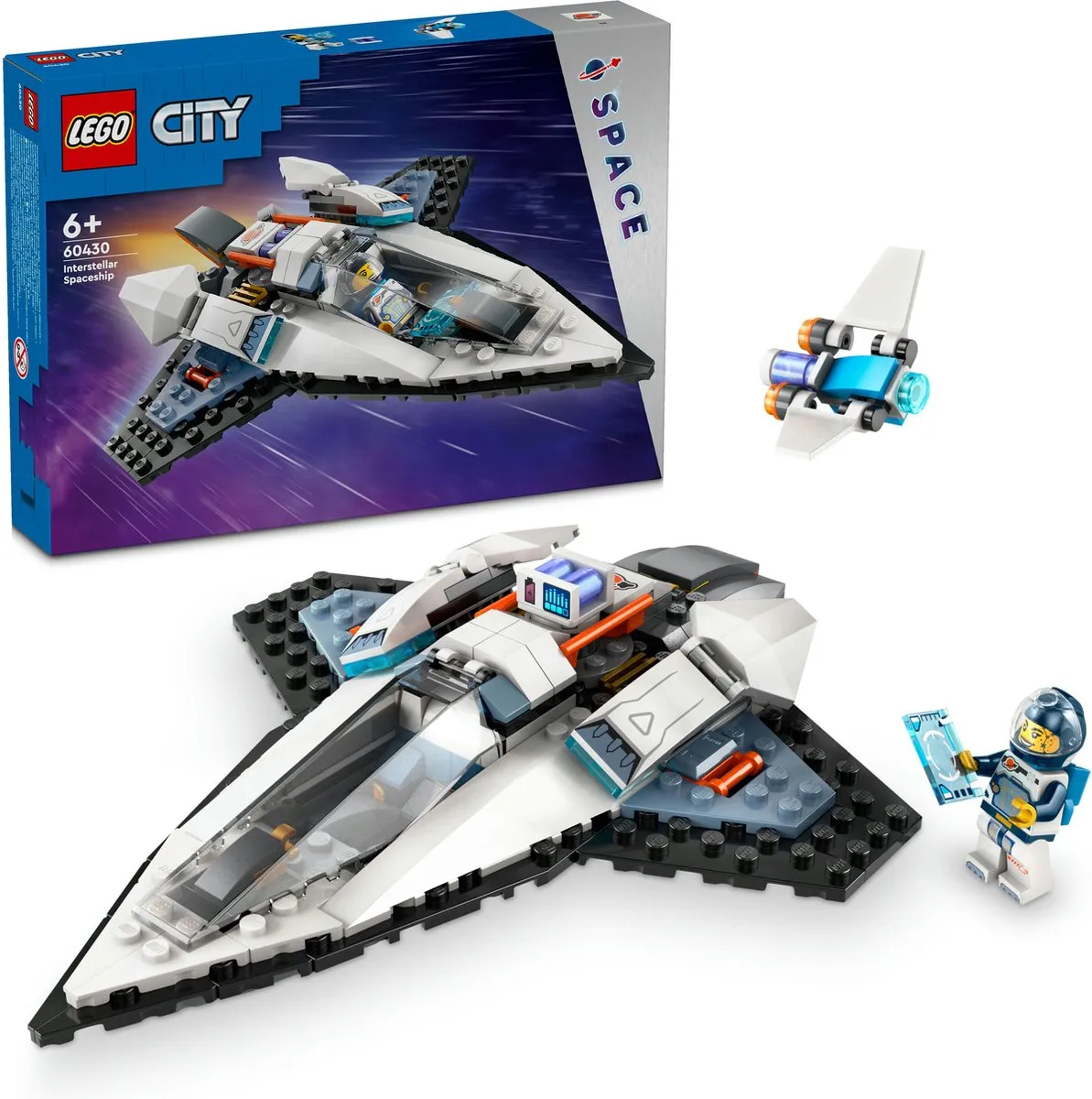 LEGO City Interstellair Ruimteschip 60430 - 240 Stukken