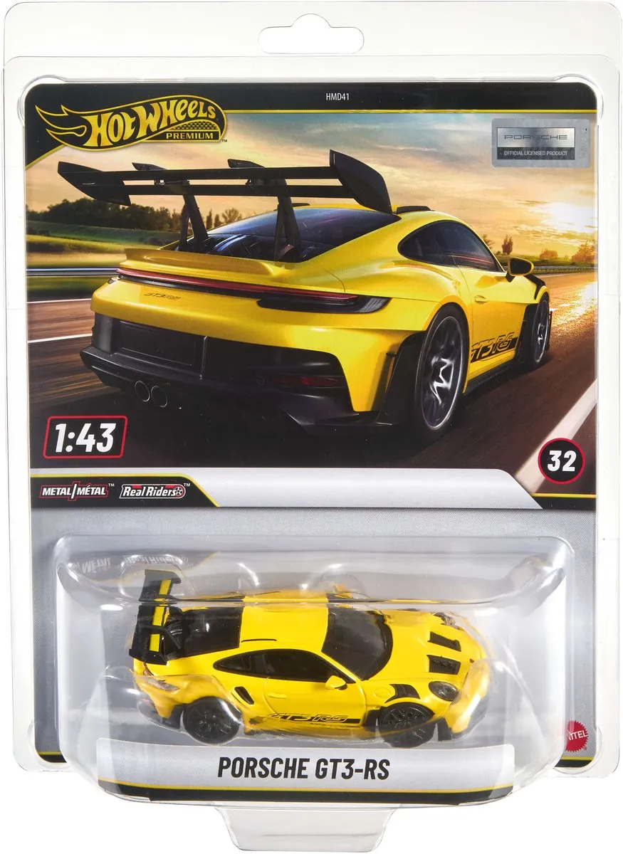 Hot Wheels Porsche GT3 RS 1:43