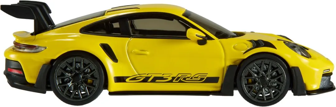 Hot Wheels Porsche GT3 RS 1:43 - Geel