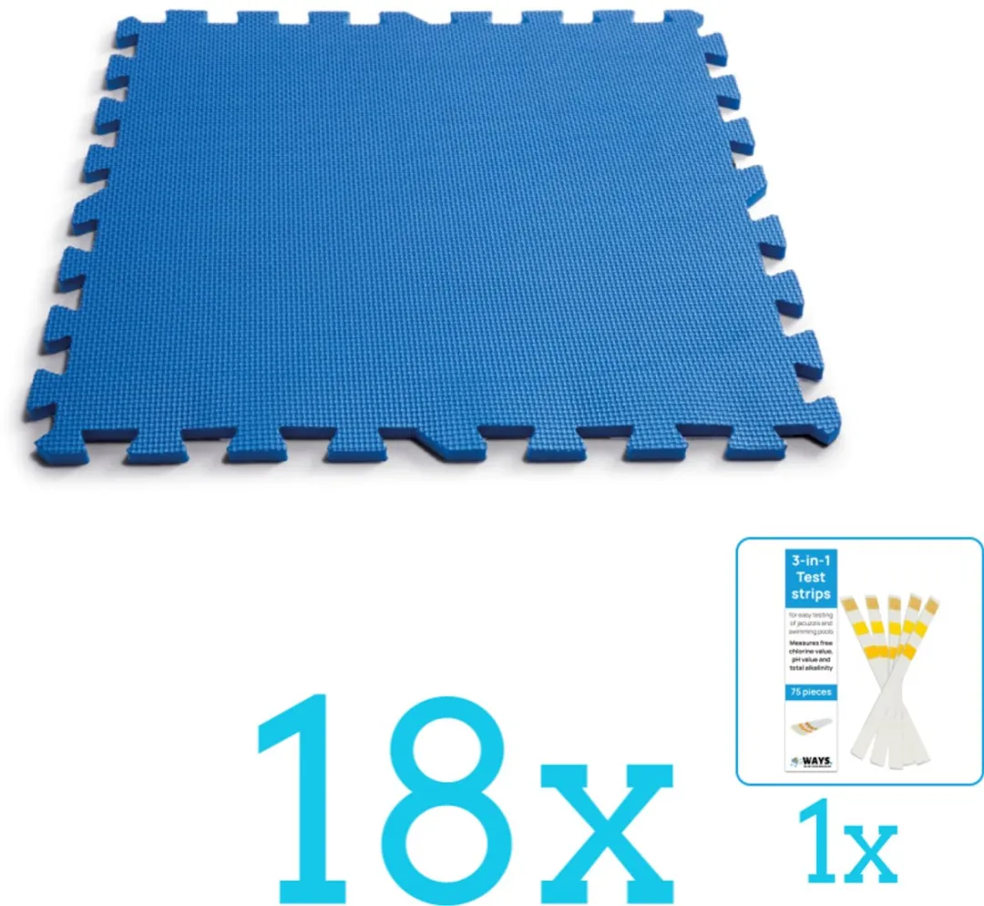 Intex Zwembadtegels 50x50cm 19-delig