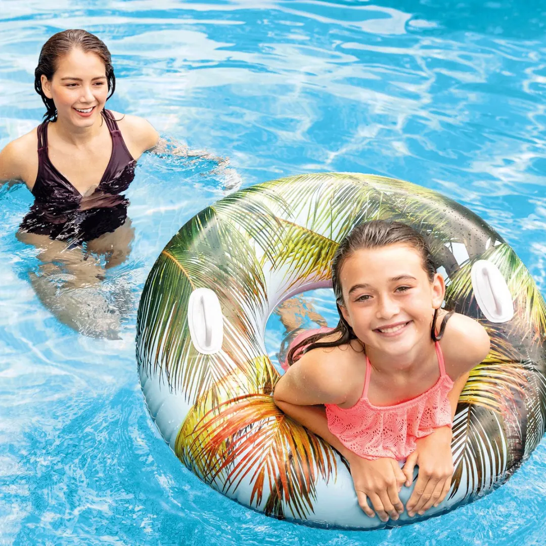 Intex Tropical Zwemband 97cm - Wit
