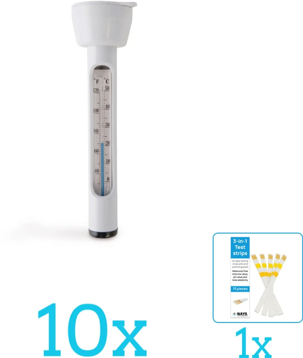 Intex 29039 Thermometer - 11 Stuks - Wit