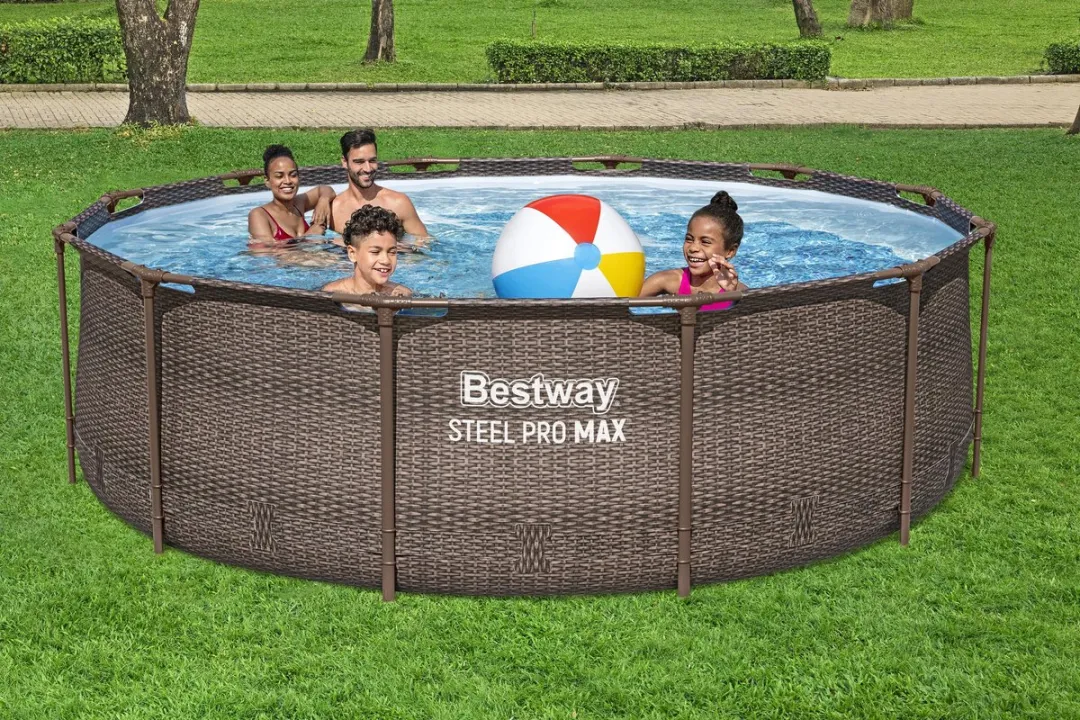 Bestway Steel Pro MAX 7020024154 Opzetzwembad - 366x100cm - Bruin
