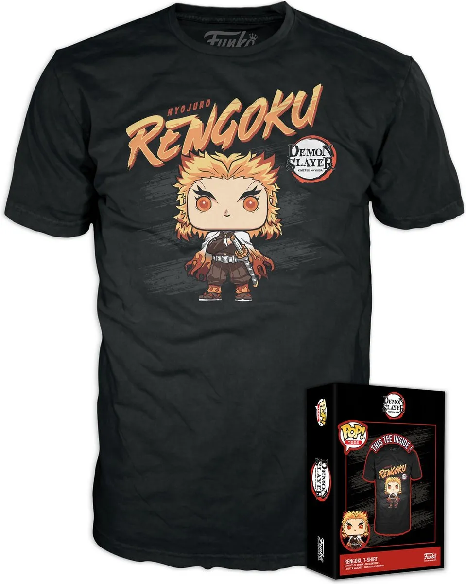 Funko Boxed Tee Demon Slayer Rengoku