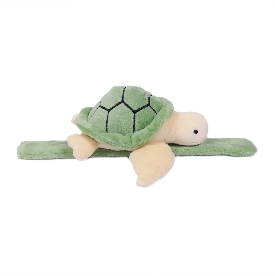 PIA Soft Toys Schildpad Armbanden - 2 Stuks - 21cm - Groen & Bruin