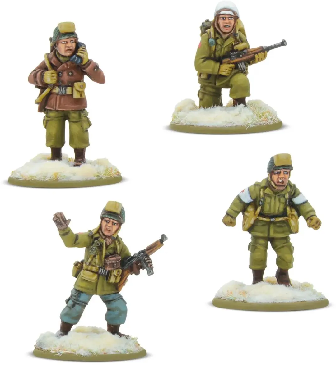Warlord Games US Airborne Winter HQ Bolt Action