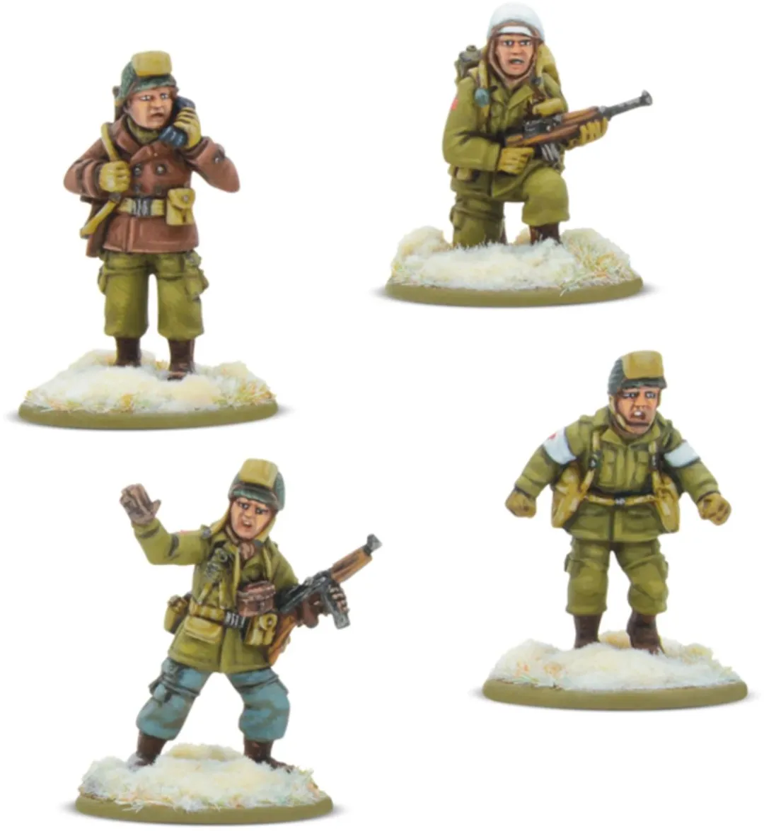 Warlord Games US Airborne Winter HQ Bolt Action