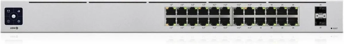 Ubiquiti UniFi USW-24-POE Netwerkswitch - 24 PoE-poorten 95W - Grijs - afbeelding 6 van 6