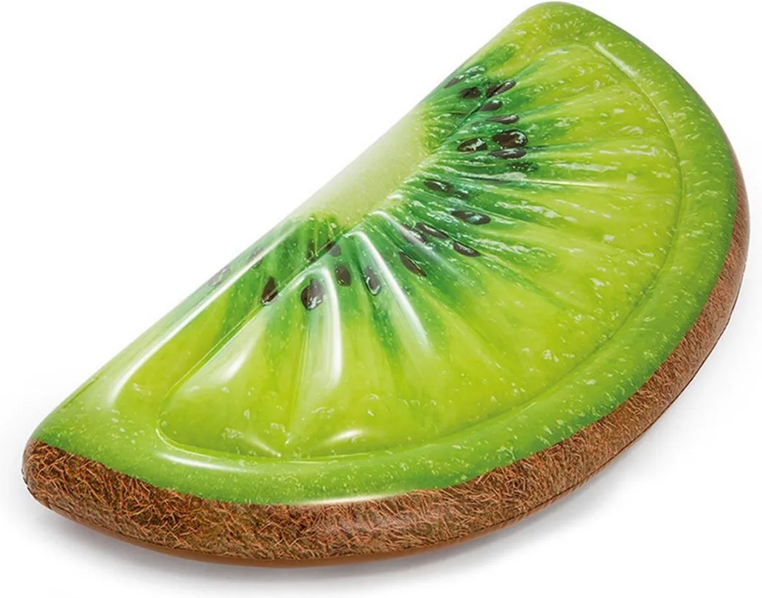 Intex Waterplezier Relaxset Luchtbed - Kiwi Design - Groen/Blauw