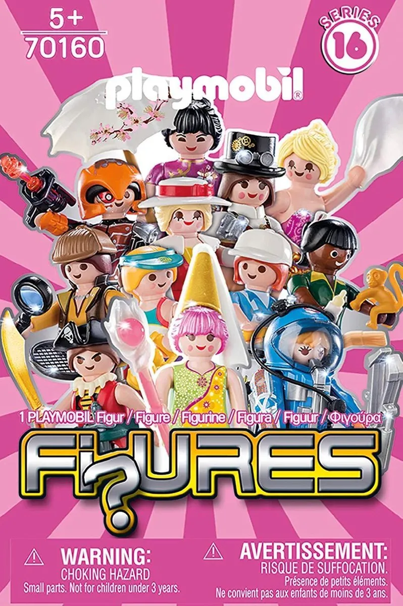 Playmobil Girls Serie 16 Figuur 70160 - Roze