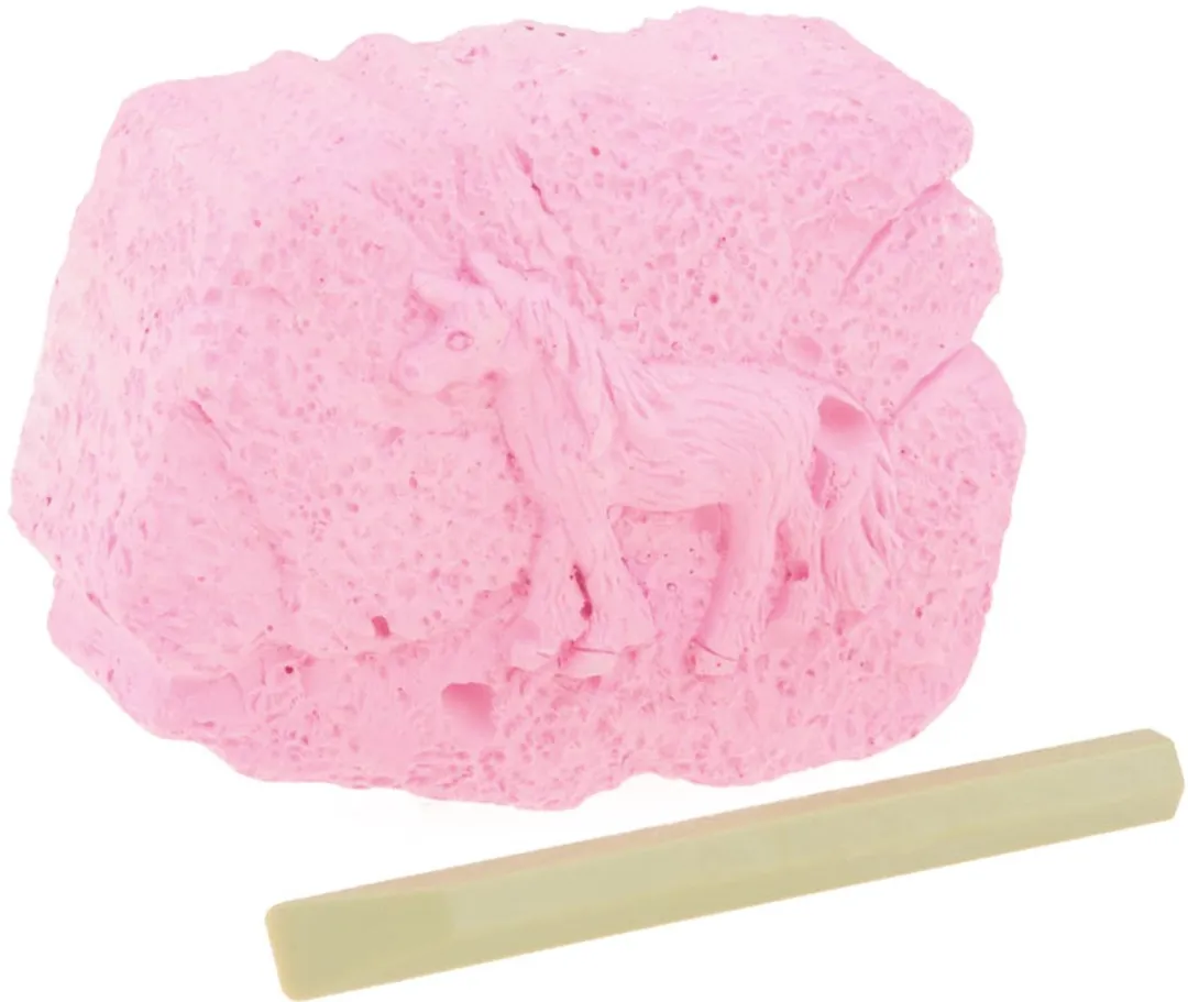 Toi-Toys Uithaksteen Paard 7cm - Roze
