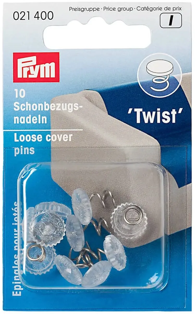 Prym Overtrekspelden Twist-vorm 10 Stuks - afbeelding 3 van 3