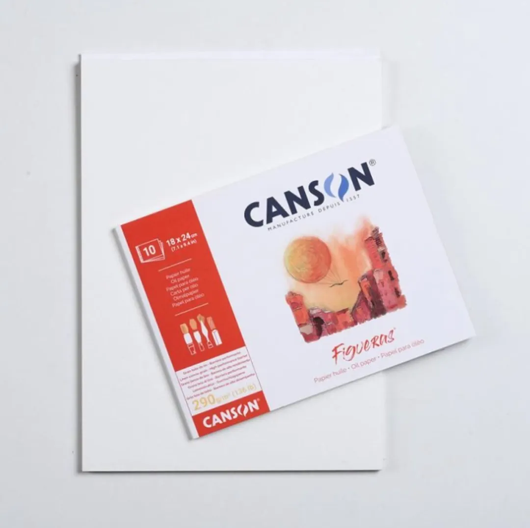 Canson Figueras Tekenblok 500x700mm Linnenstructuur