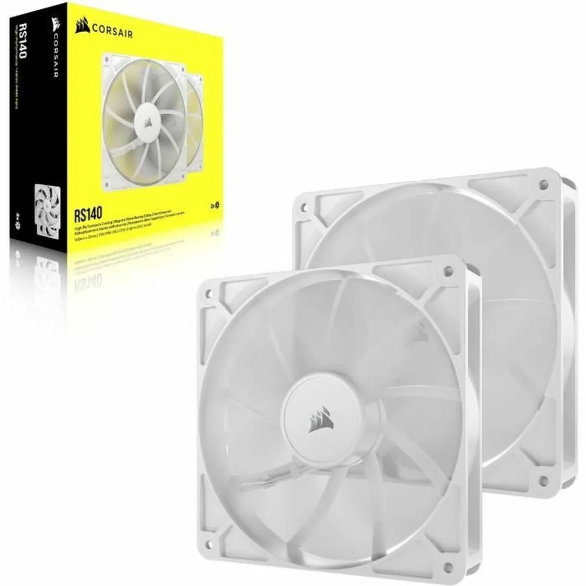 Corsair RS140 CPU-ventilator - 2x 14cm Wit
