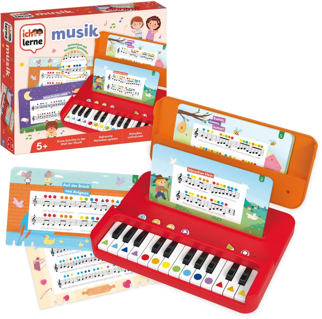 Jumbo Ich lerne Musik - Speelgoed 5+ - Meerkleurig