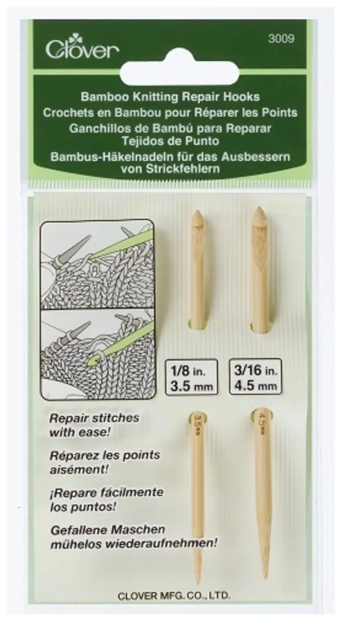 Clover Bamboo Repair Hooks