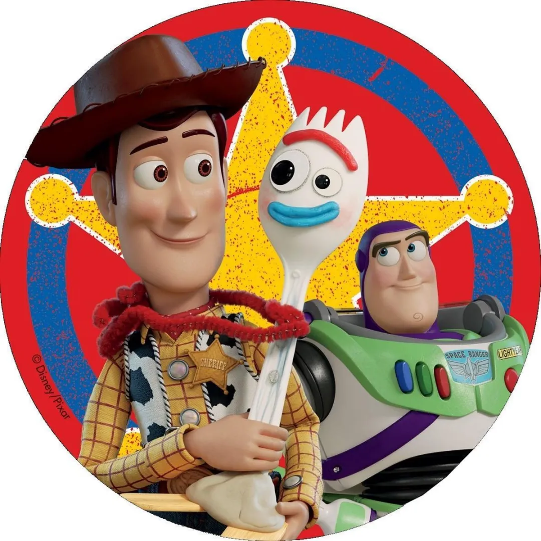 Jumbo Toy Story 4 4-in-1 Ronde Puzzle - 20 Stukjes - Multicolor - afbeelding 2 van 6