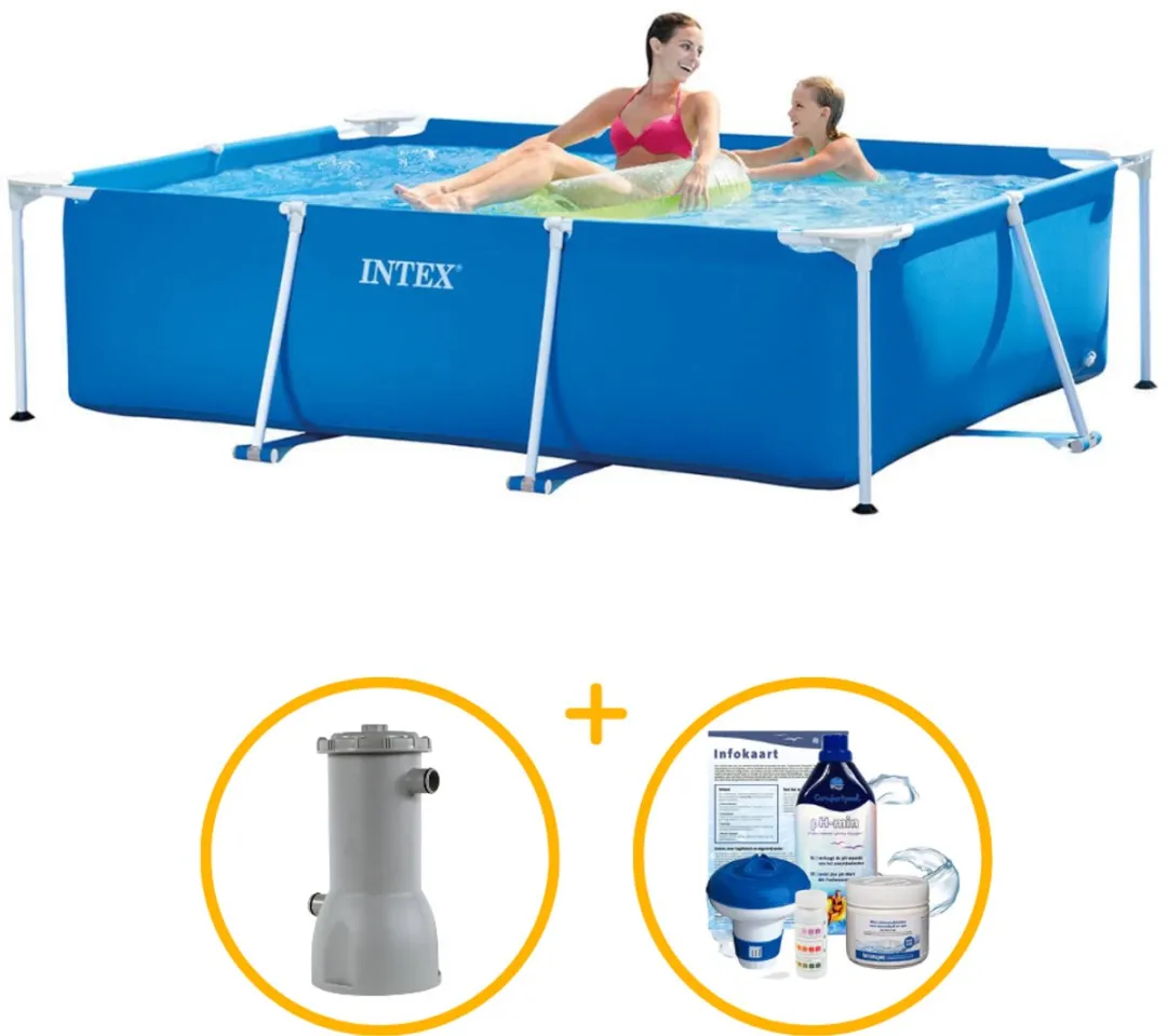 Intex Zwembadpakket 220x150x60cm