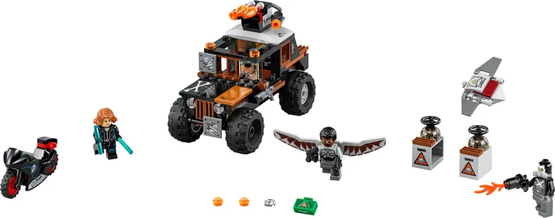 LEGO Super Heroes Crossbones Hazard Heist 76050 - 179 Stukken