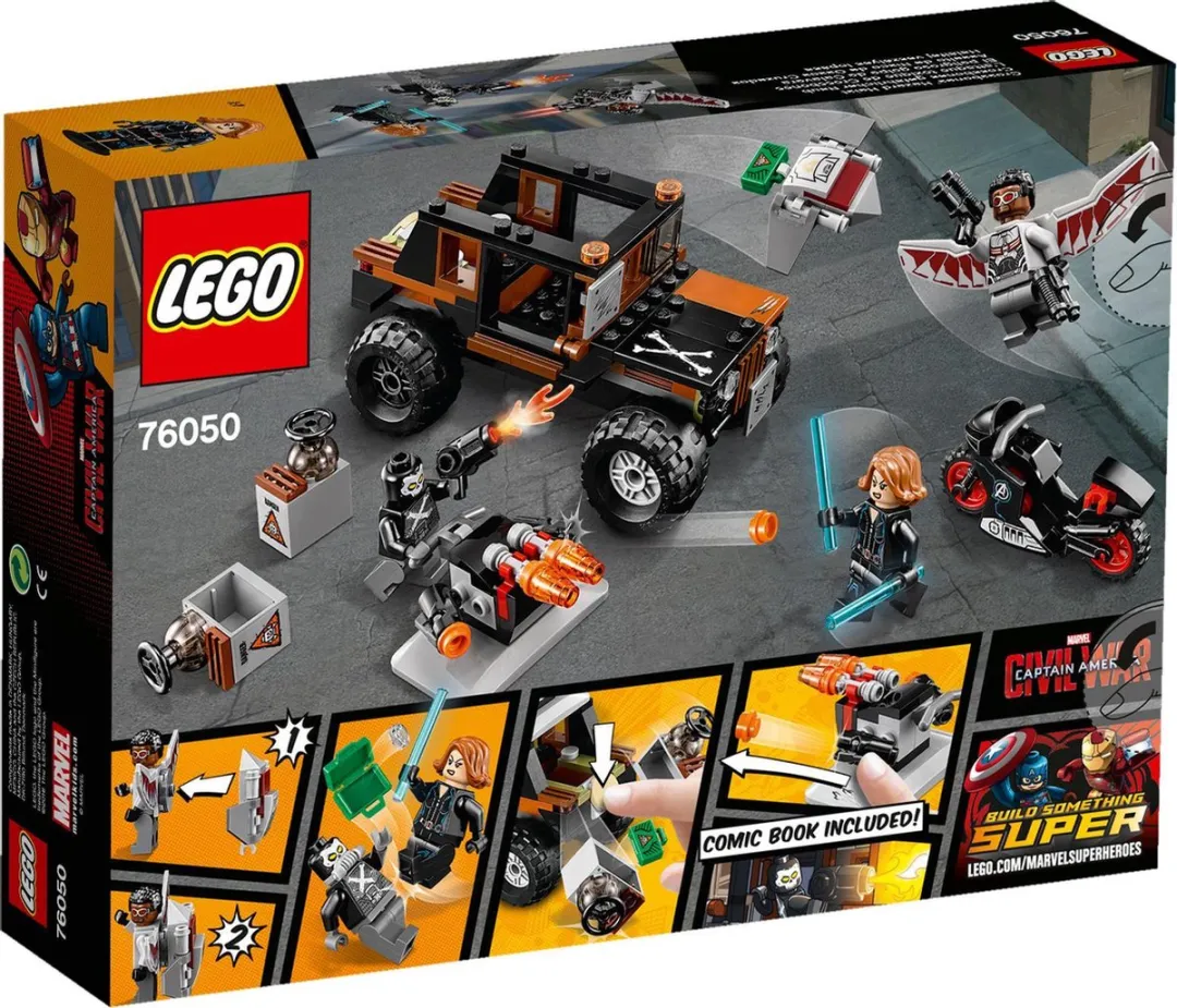 LEGO Super Heroes Crossbones Hazard Heist 76050 - 179 Stukken